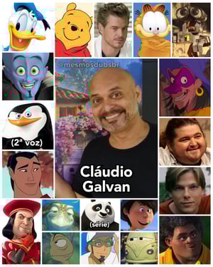 This is the Avatar Image for the Megamente (Cláudio Galvan) AI Voice and Text to Speech Generator